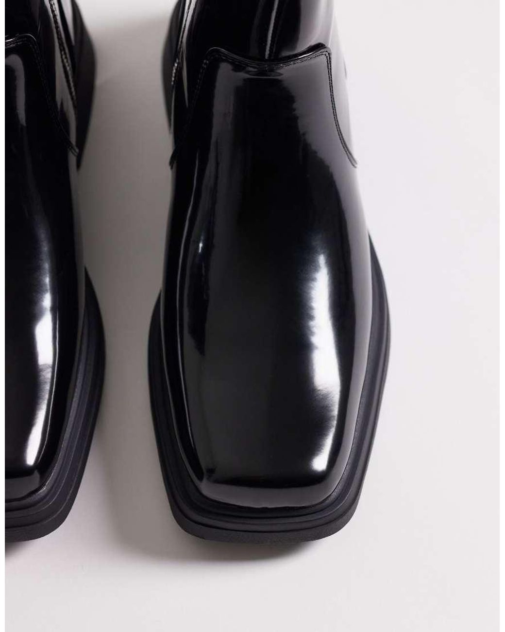 ASOS Blue Chelsea Boots for men