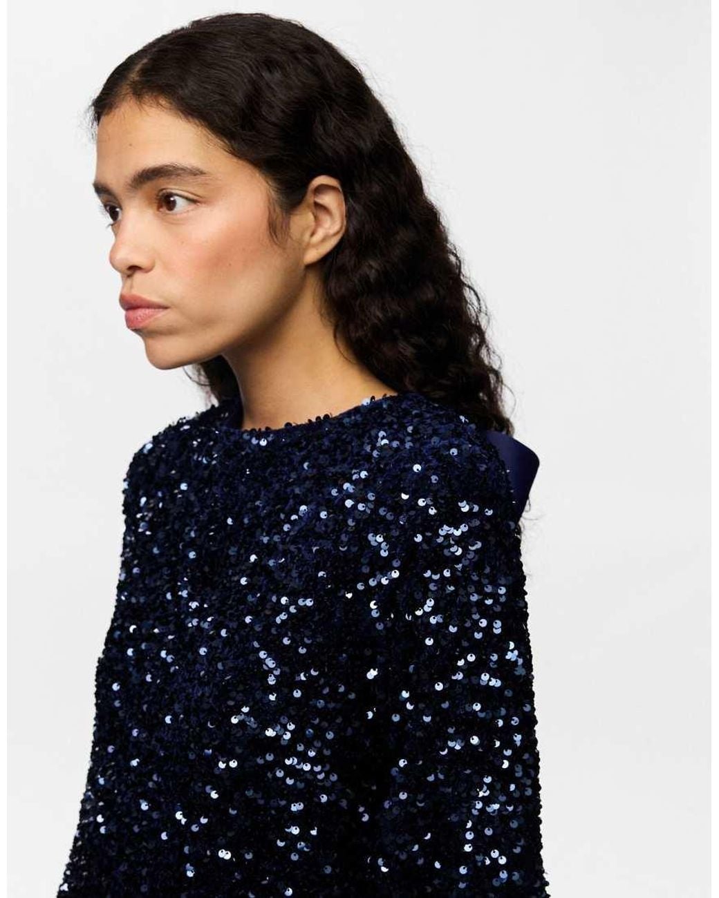 Pieces Blue Dress