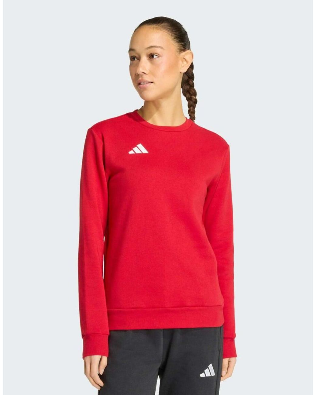 Adidas Originals Red Entrada26 Sweat Top