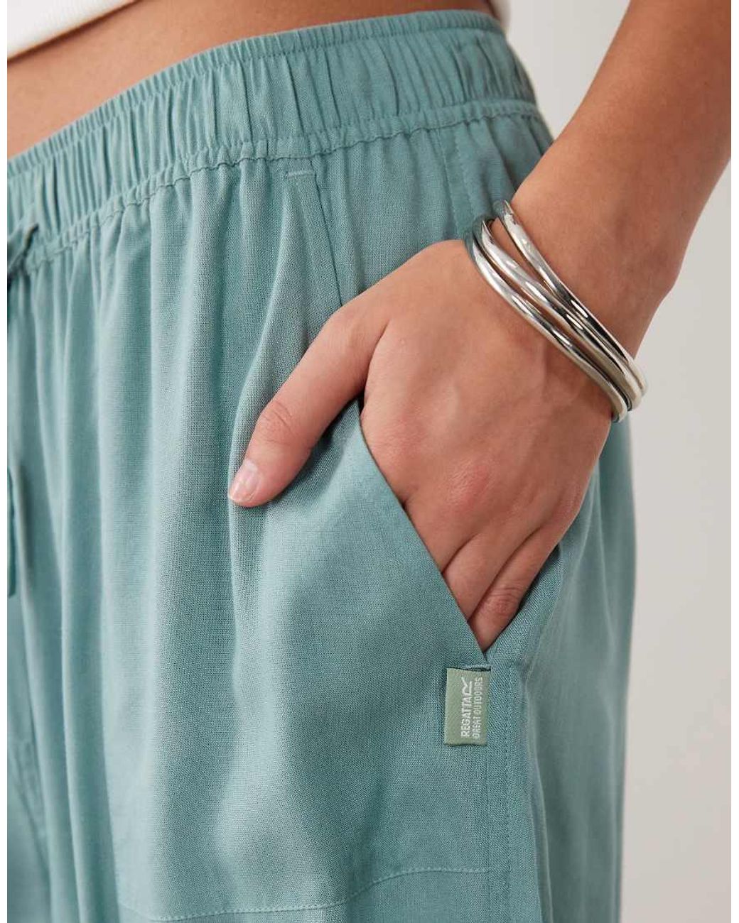 Regatta Blue Lightweight Elbrie Trousers