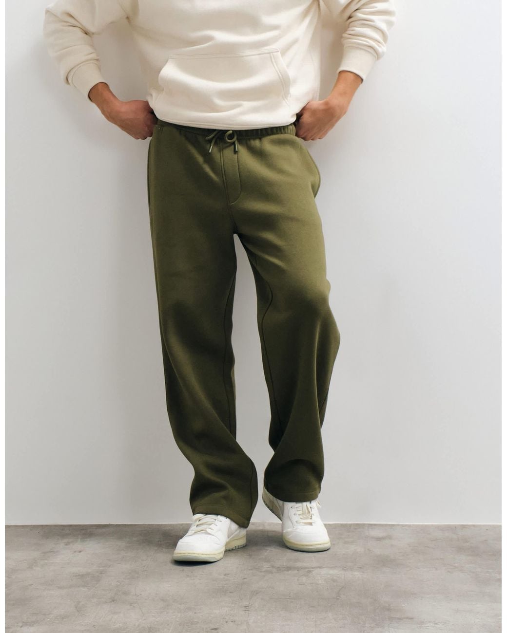 ASOS White Essentials Straight Leg jogger for men