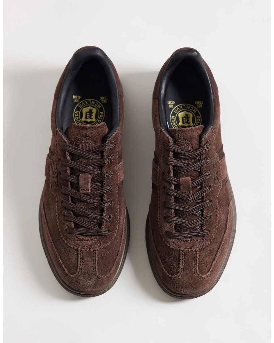 Polo Ralph Lauren Brown Trainers