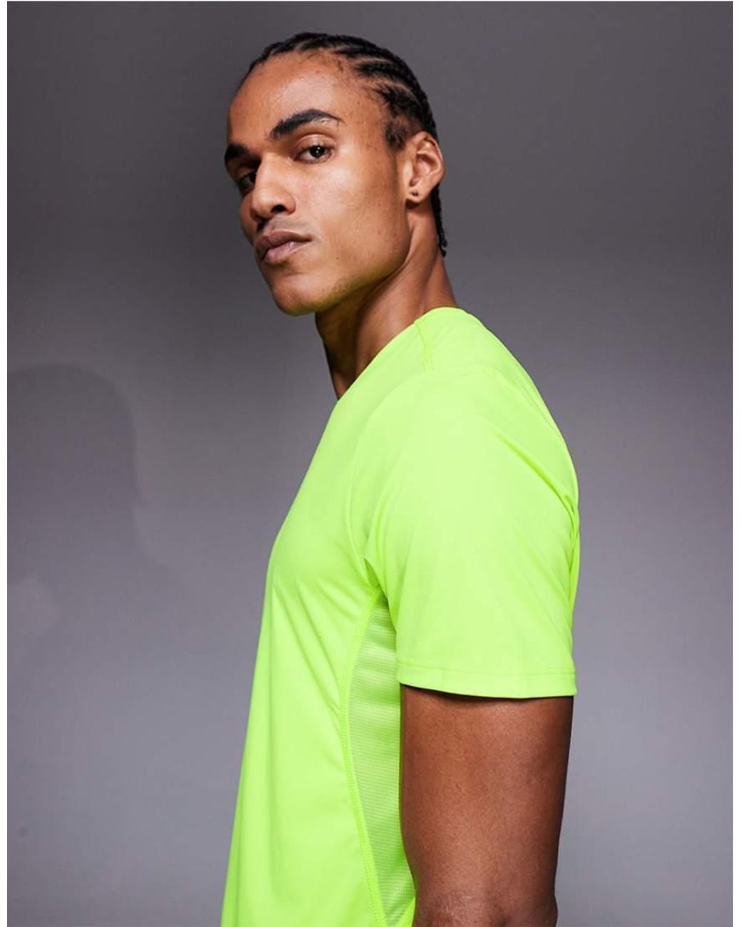 Adidas Originals Green Adidas Running Adizero T-shirt for men