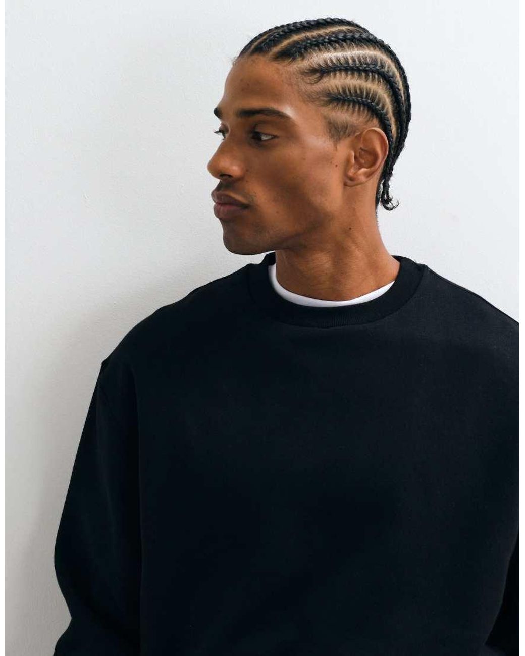 ASOS Blue Essentials Sweatshirt for men