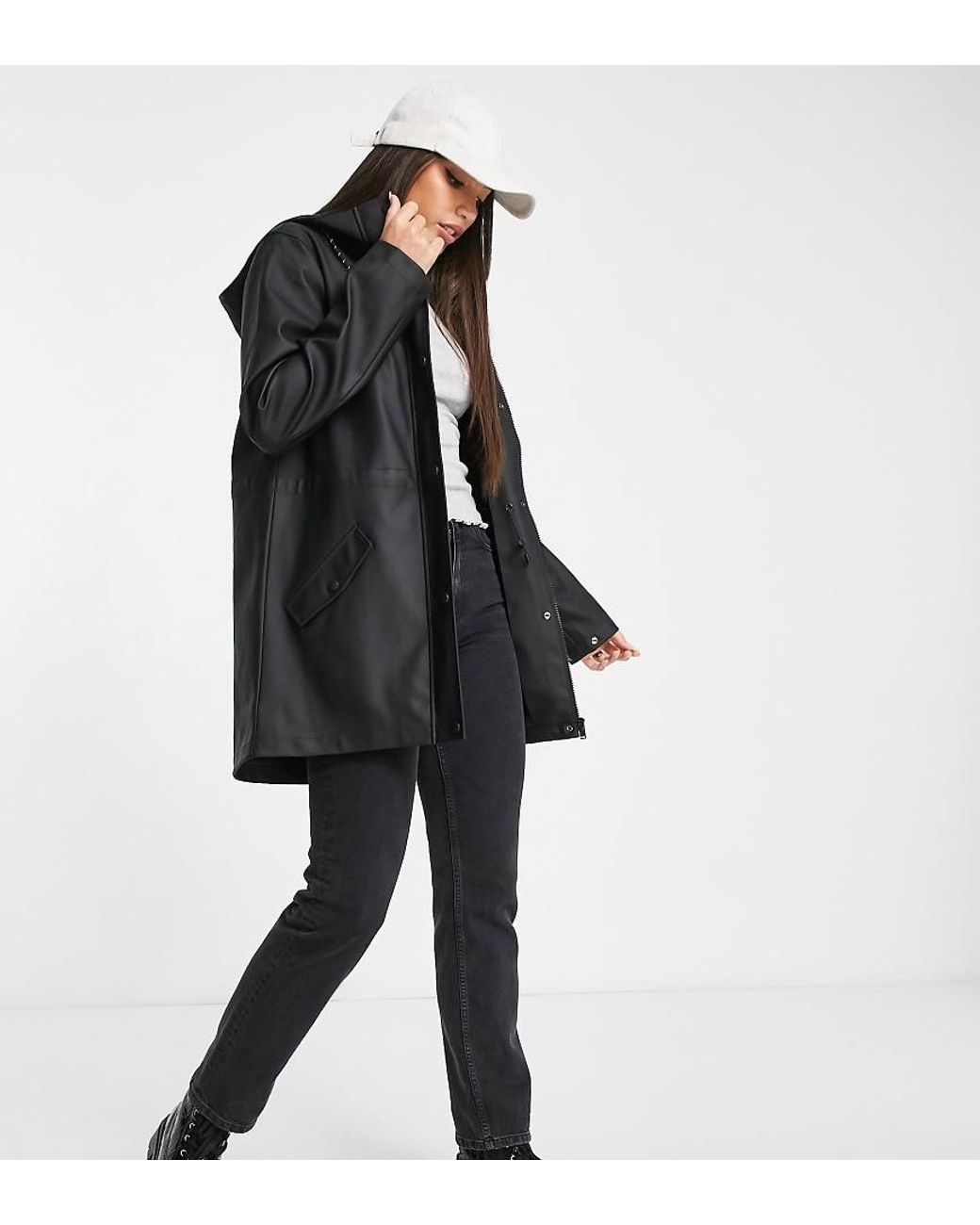 Vero Moda Black Raincoat