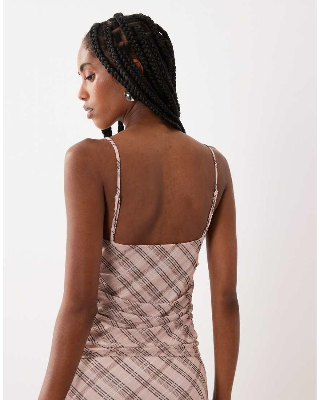 Mango Pink Illo Cowl Neck Strappy Top Co-ord
