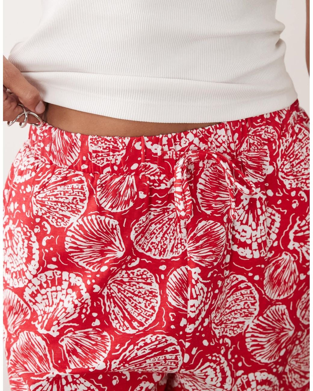 Threadbare Pink Jersey Pull On Shorts With Drawstring