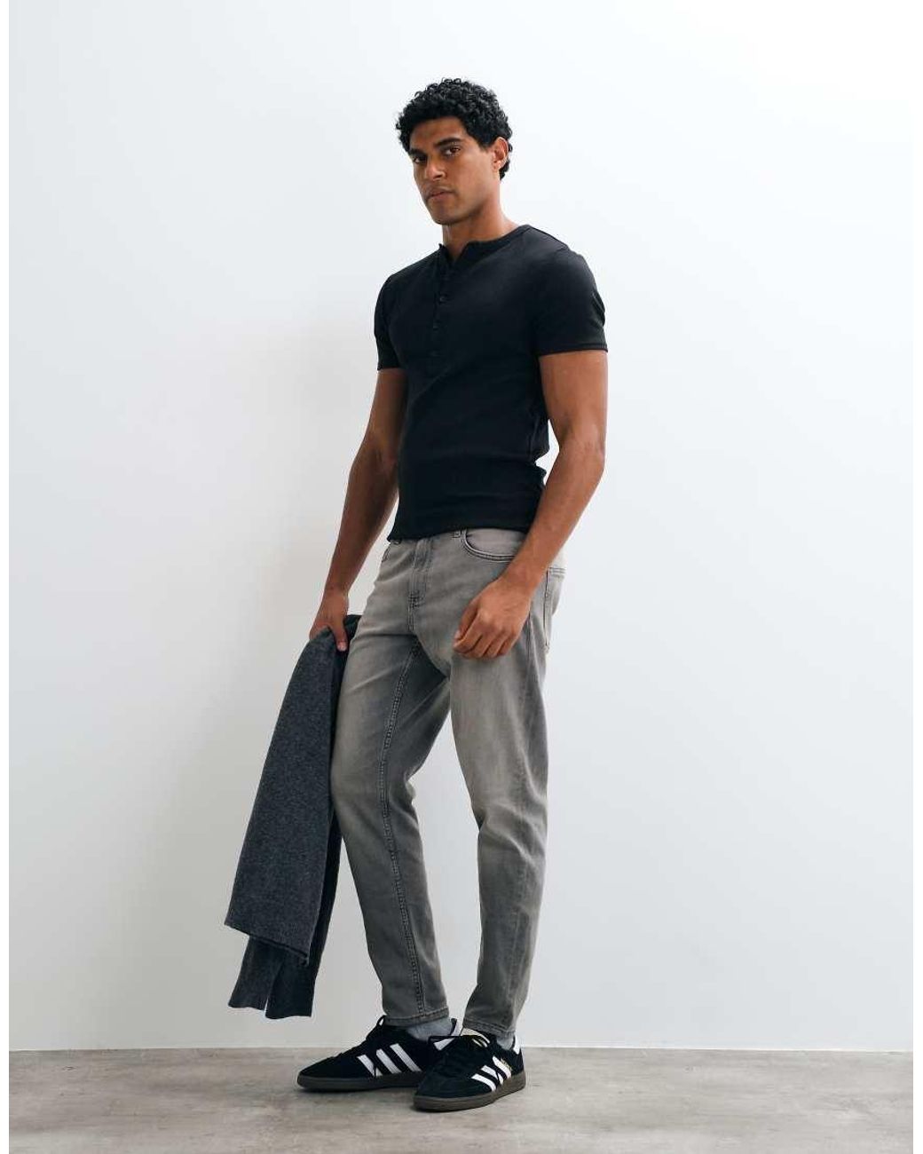 ASOS Stretch Tapered Jeans for men