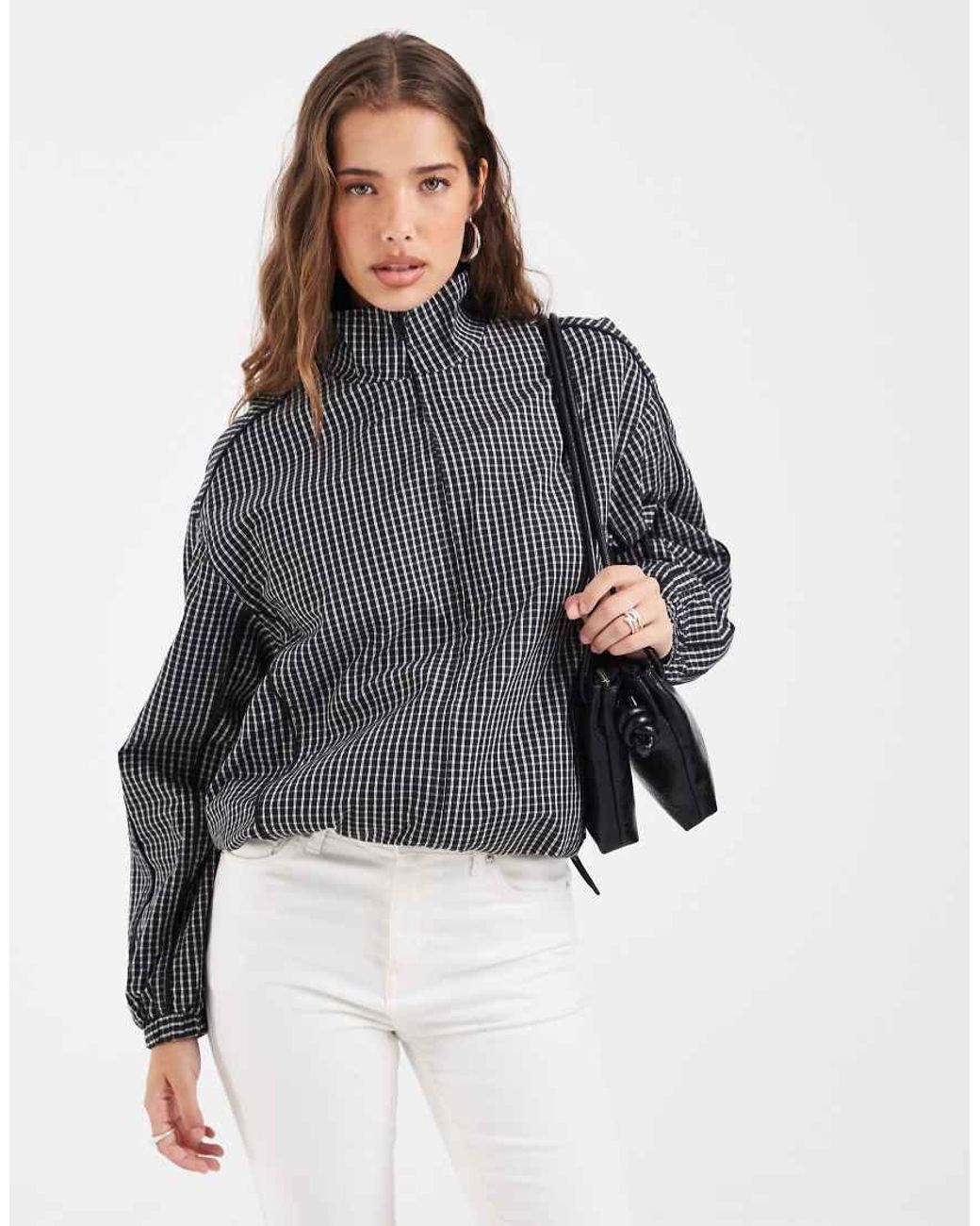 ASOS Black Oversized Track Jacket