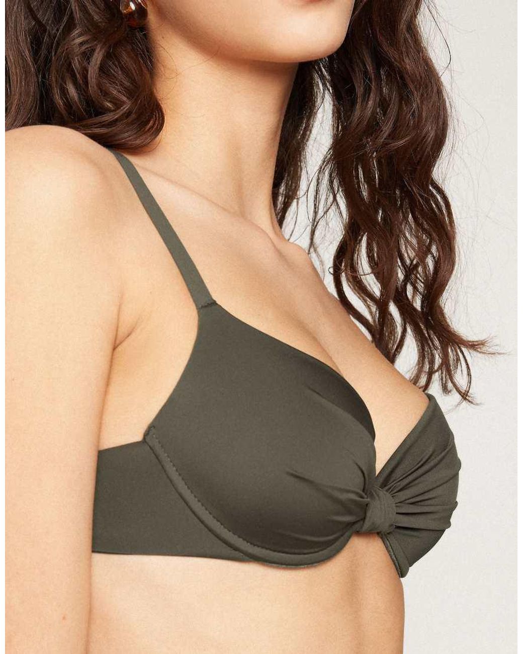 Tezenis Black Timeless Look Bikini Top