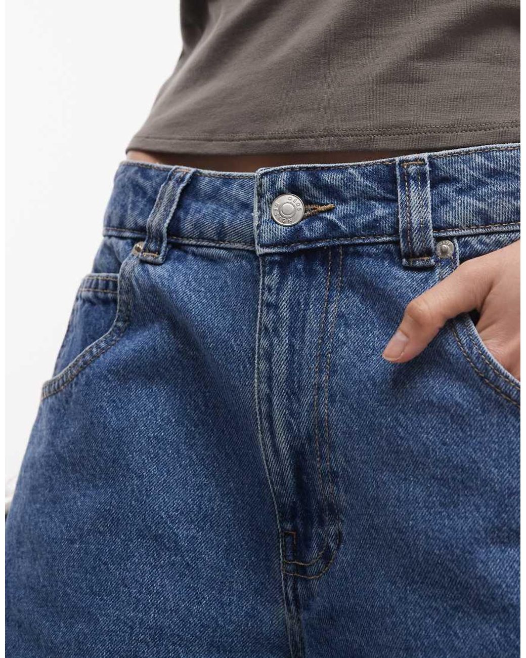 ASOS Blue Longer Bermuda Short
