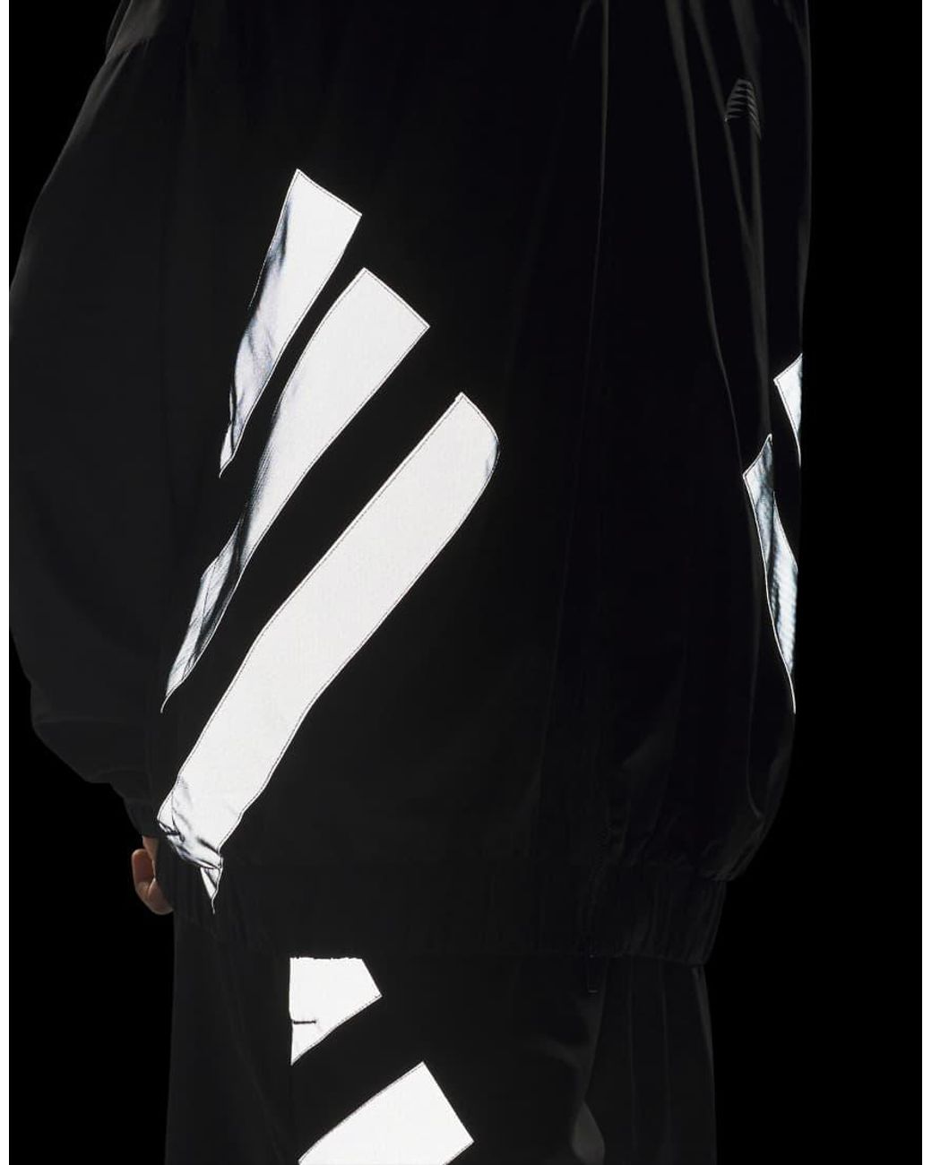 Adidas Originals Black Anthony Edwards Reflective Jacket
