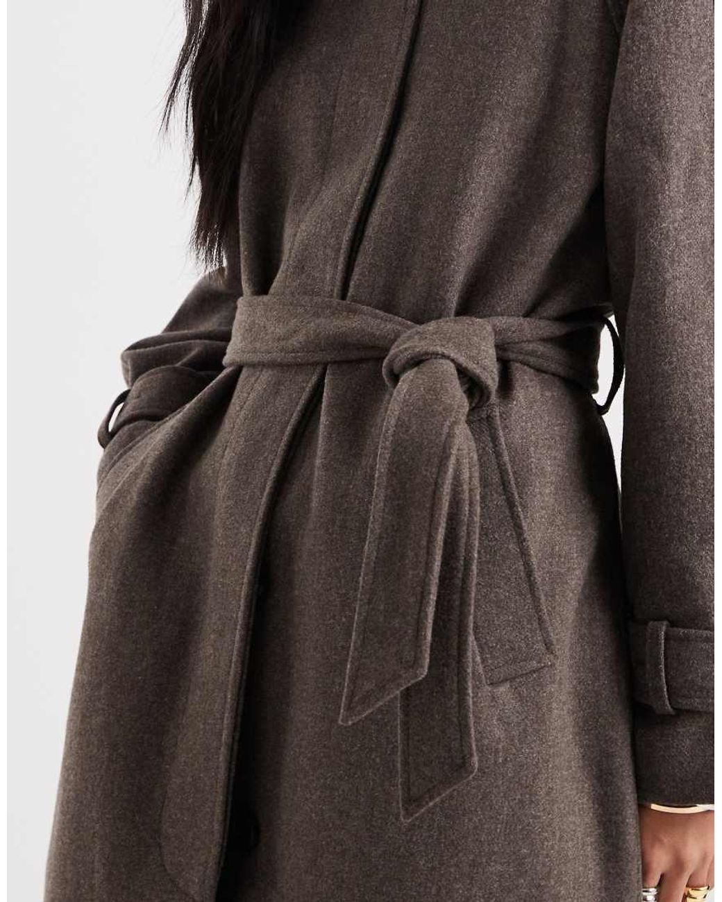Trench Sartoriale di Object in Black