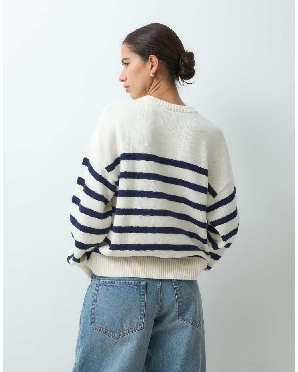 Gap Blue Oversized Knitted Jumper