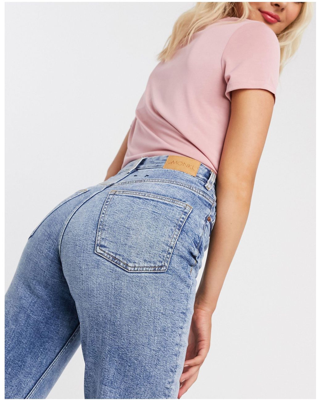 Monki Denim Zami Super High Waist 