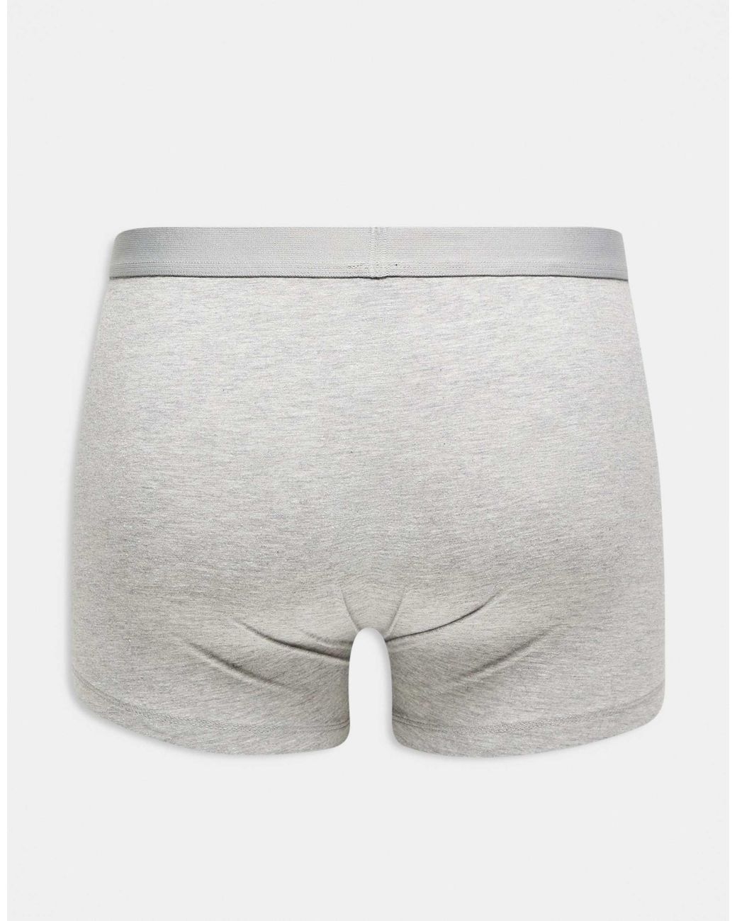 ASOS White 3 Pack Trunk for men
