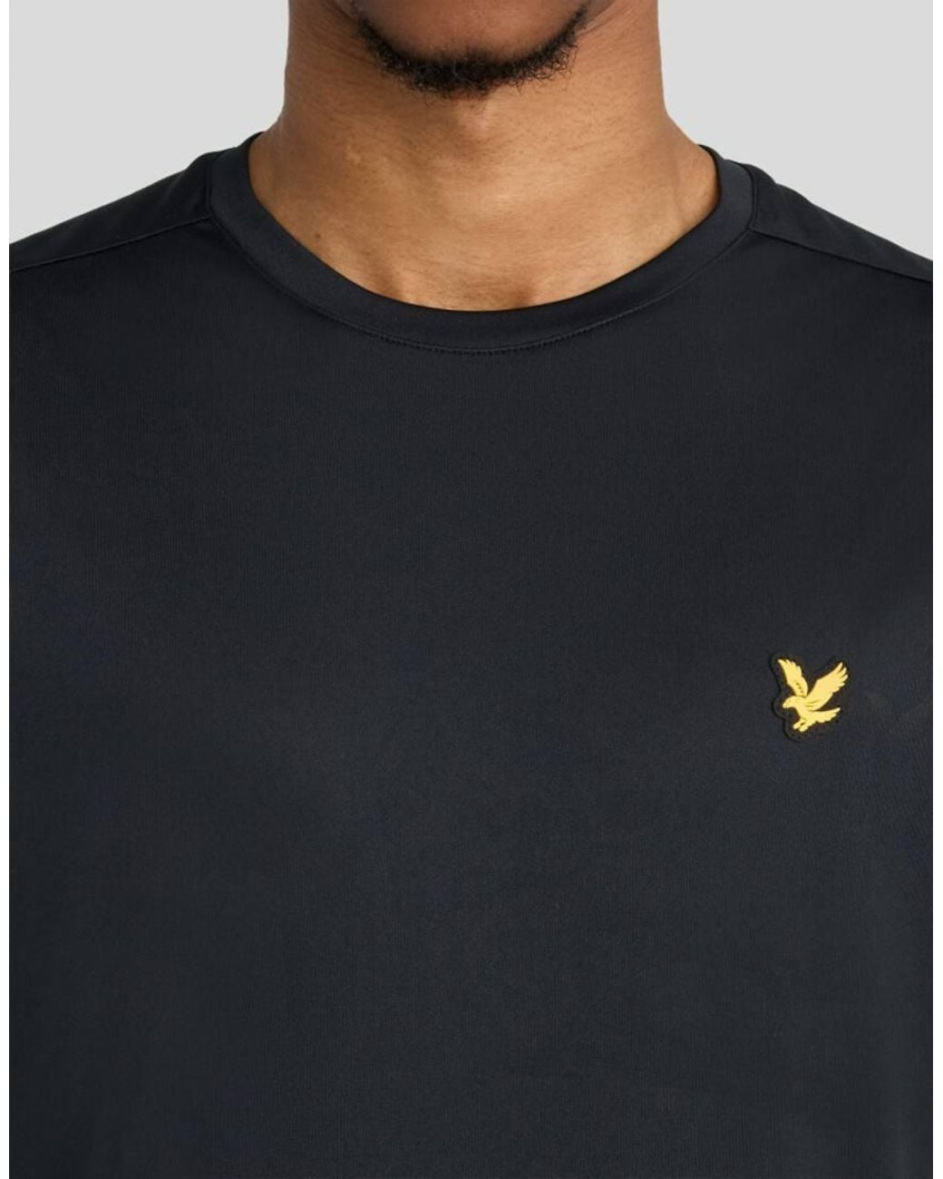Lyle & Scott Blue Ss T-Shirts Set-In Short Sleeve T-Shirt for men
