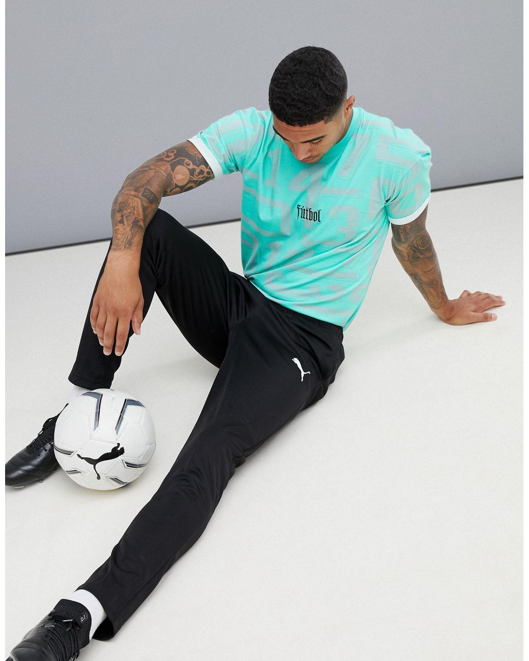 PUMA Soccer Play Training Pants in Black for Men Lyst