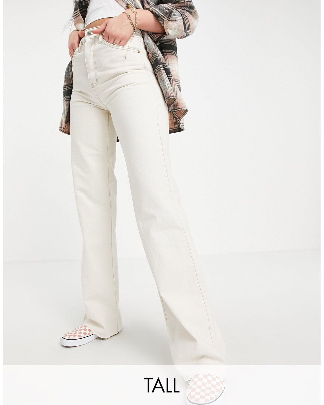 Stradivarius Denim Tall 90s Dad Jean in 