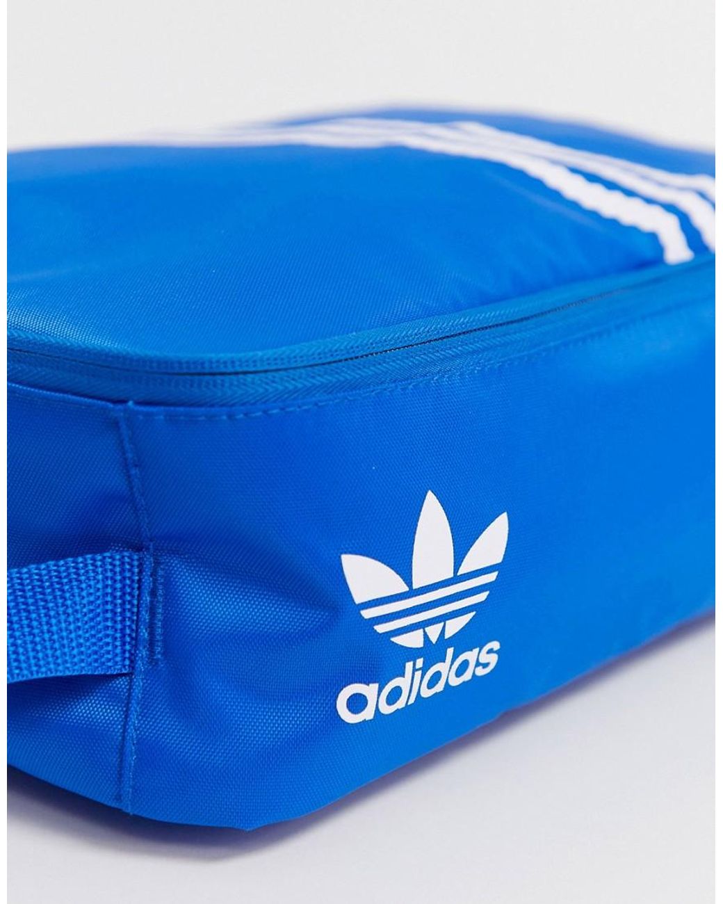 adidas Originals Synthetic Shoe Box Bag in Blue | Lyst Australia