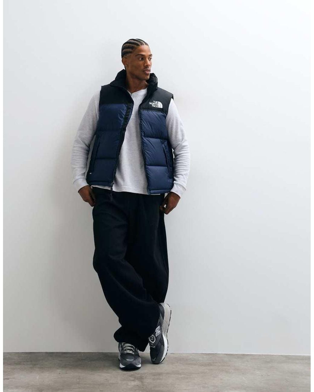 The North Face Blue 1996 Retro Nuptse Vest for men