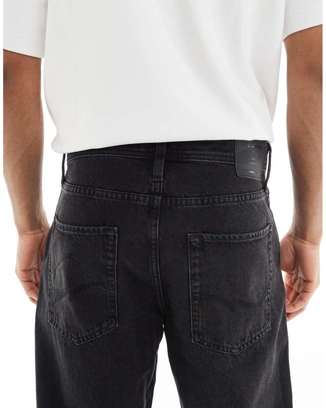 Jack & Jones Black Intelligence Eddie Loose Jeans for men