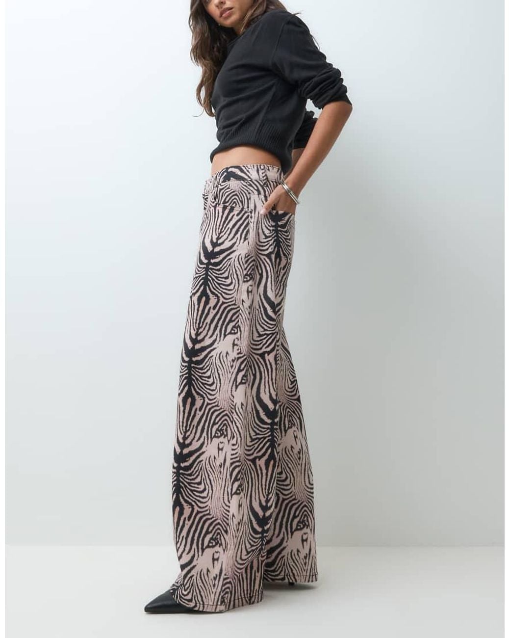 Reclaimed Vintage Multicolor baggy Jean