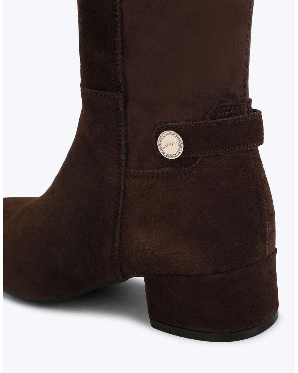 Carvela Kurt Geiger Brown Gaia Knee Boots