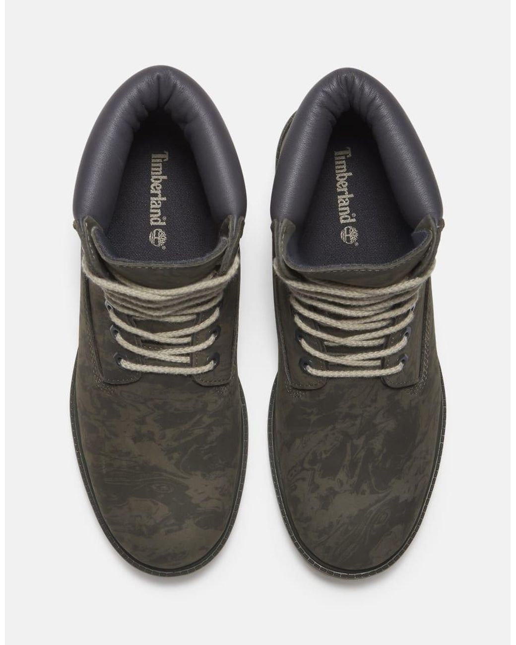 Timberland Black 6 Inch Lace Up Waterproof Boot for men