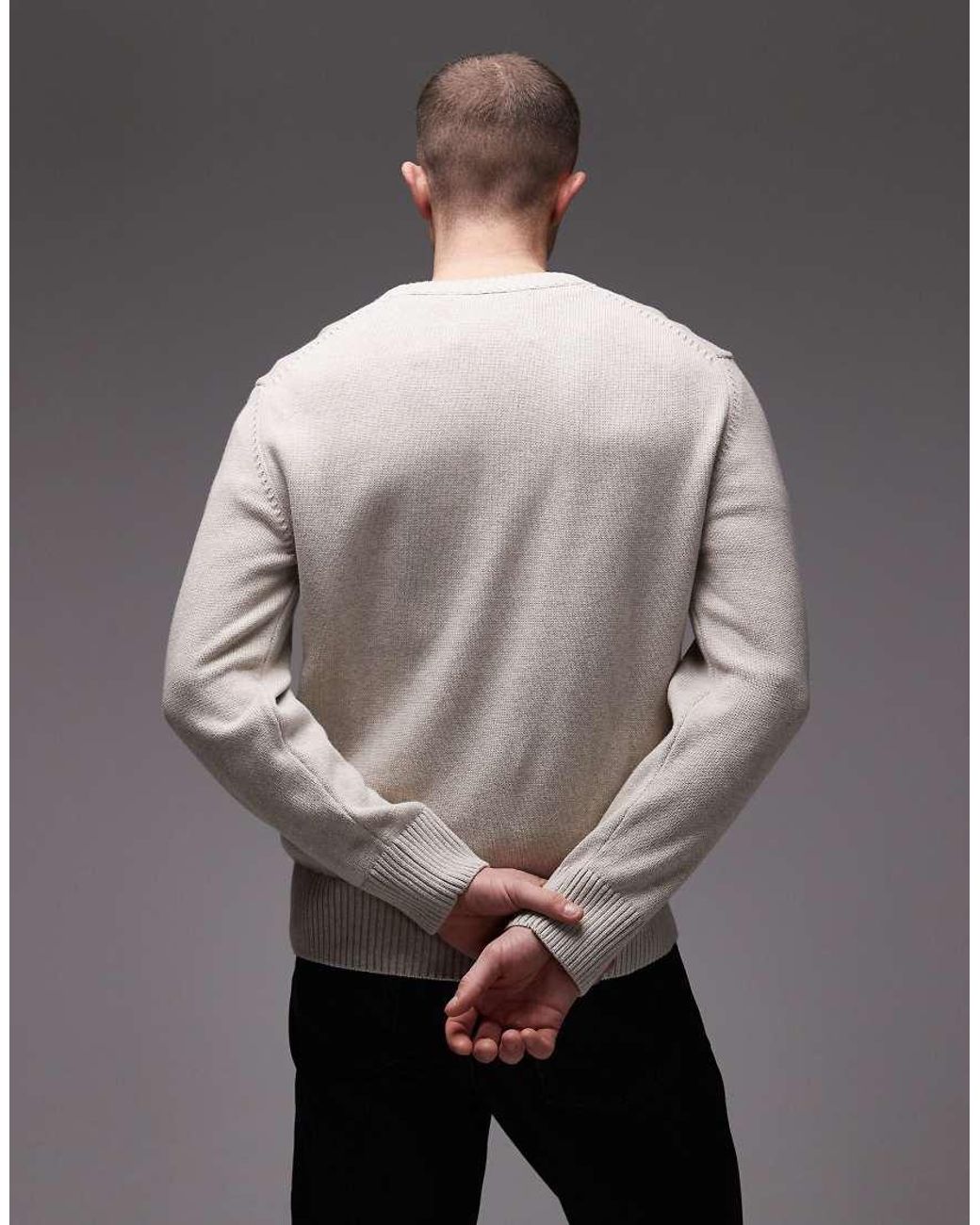 Gant Gray Ski Club Embroided Chest Graphic for men