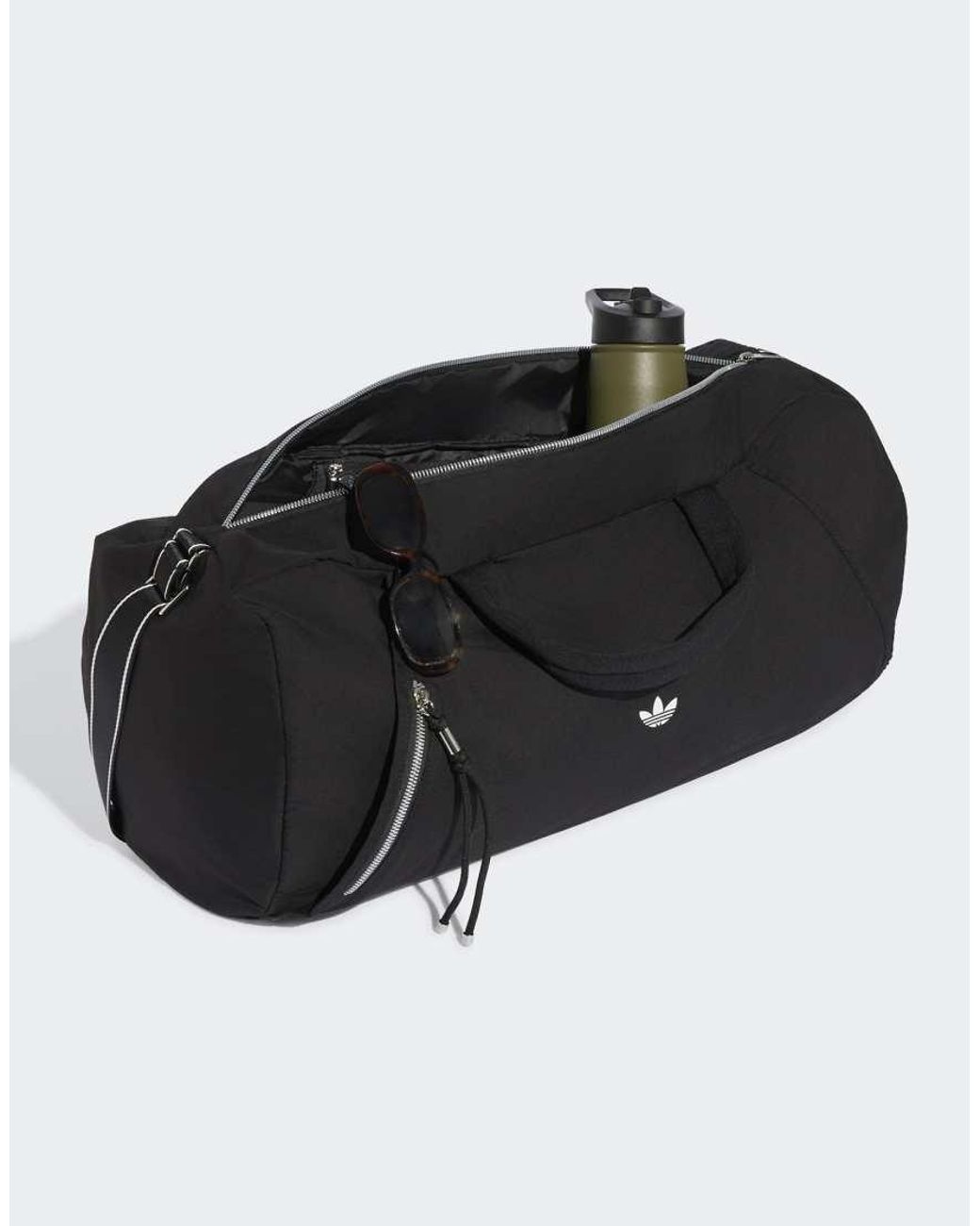 Adidas Originals Black Adidas Originals Sport Medium Duffel Bag