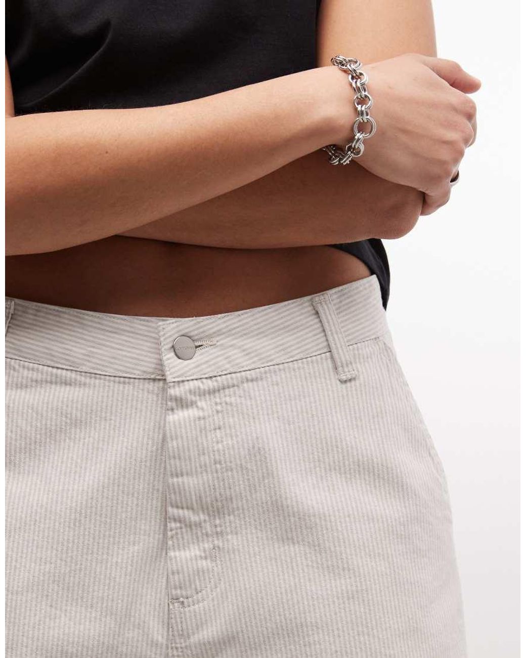 Carhartt Gray Mercer Single Knee Relaxed Fit Shorts