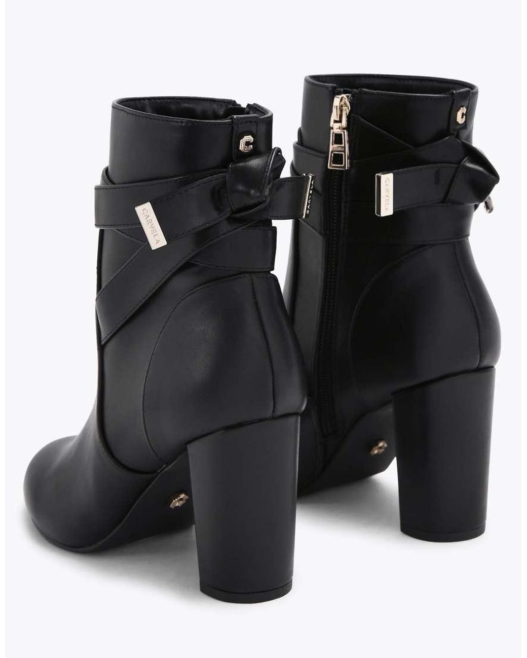 Carvela Kurt Geiger Black Tempt Boots
