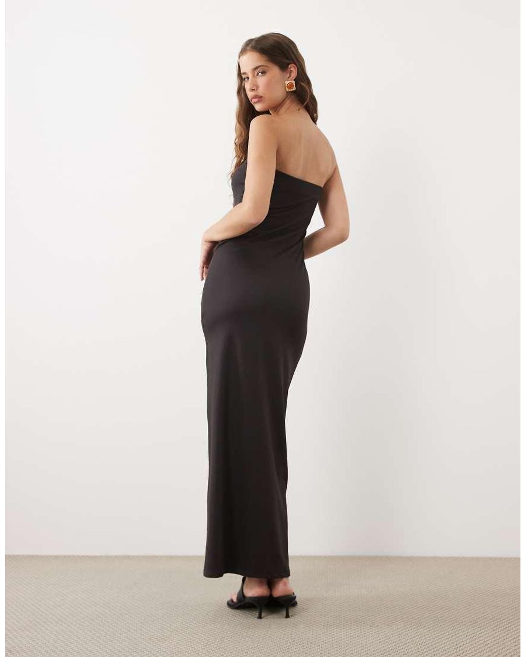 ASOS Multicolor Bandeau Midi Dress