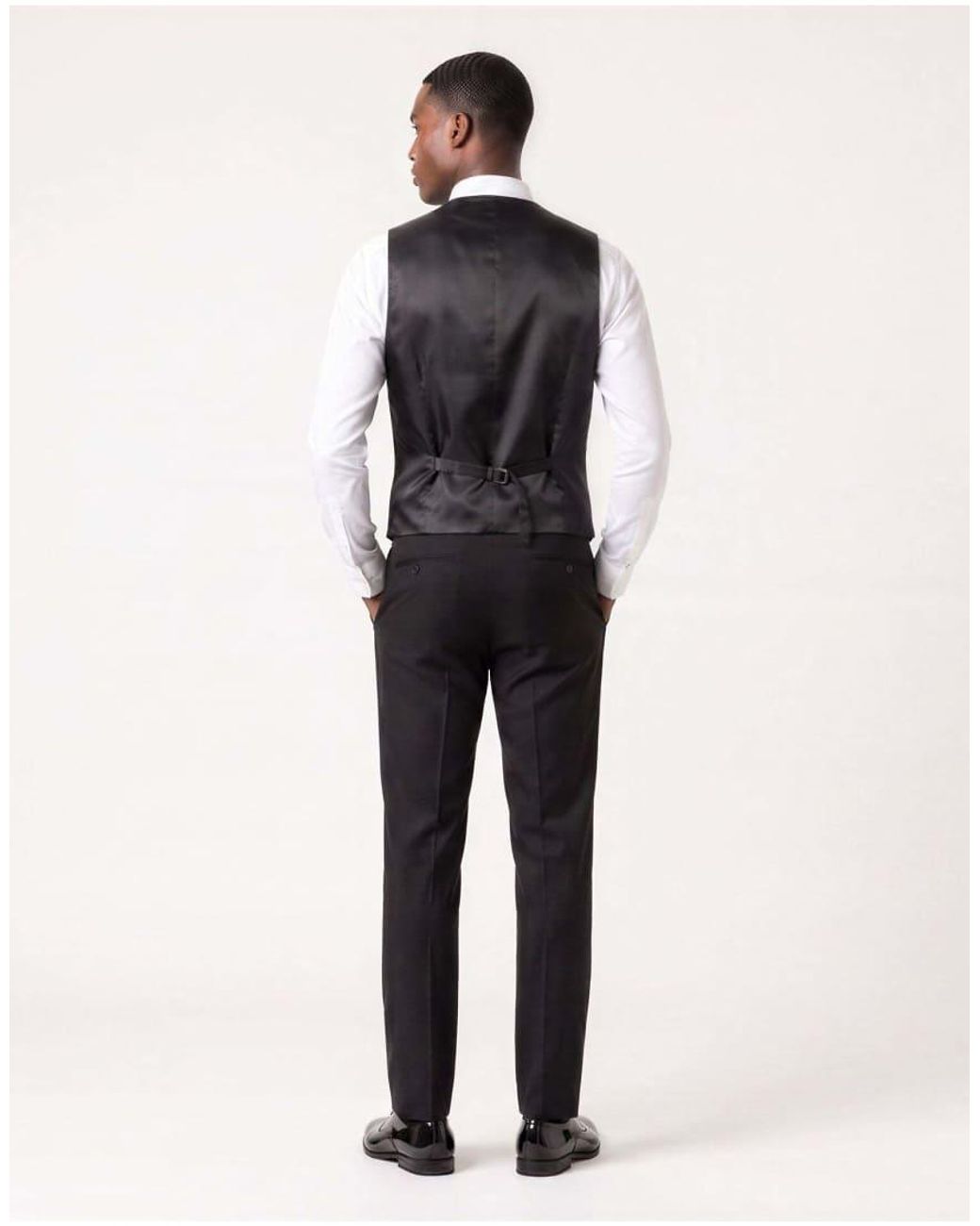 Harry Brown White Raffi Tux Suit Waisstcoat for men