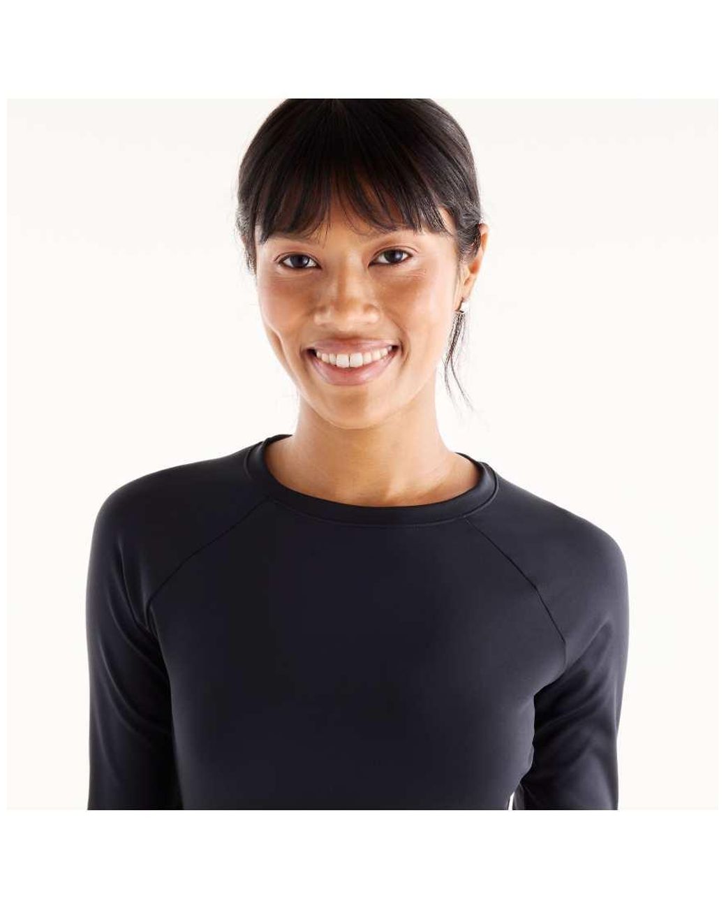 New Balance Blue Ac Fitted Long Sleeve