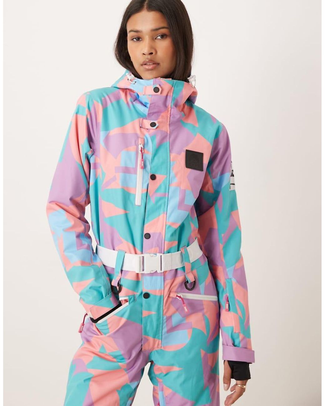OOSC White Del Mar Ski Suit