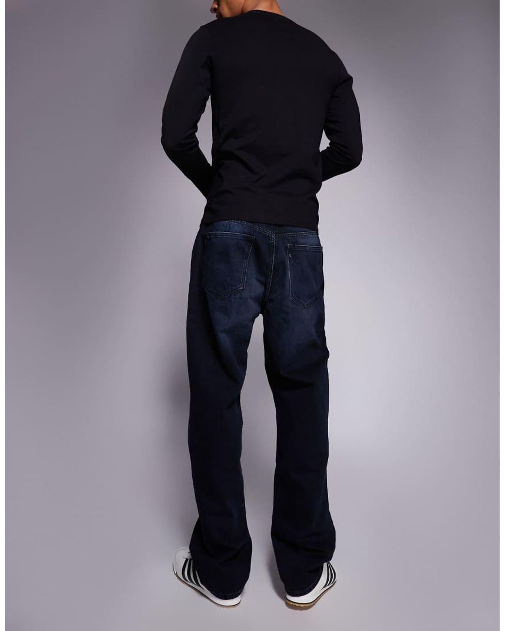 HUGO Blue Nate baggy Fit Jeans for men