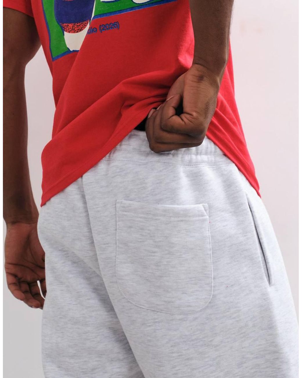 Obey White Established Works Bold Joggers for men