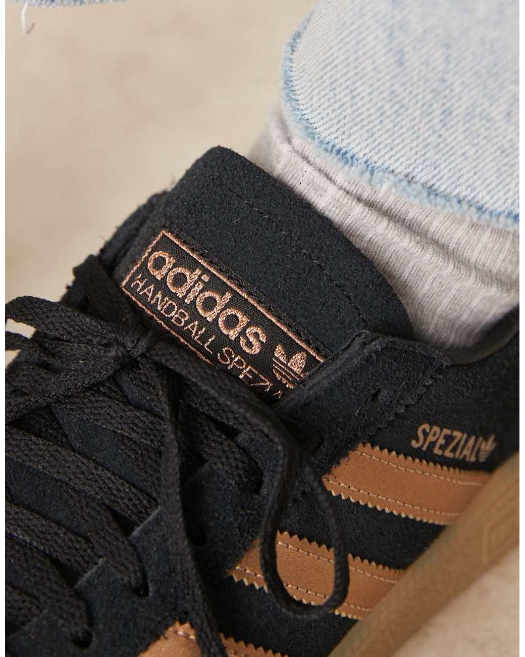 Adidas Originals White Handball Spezial Trainers for men