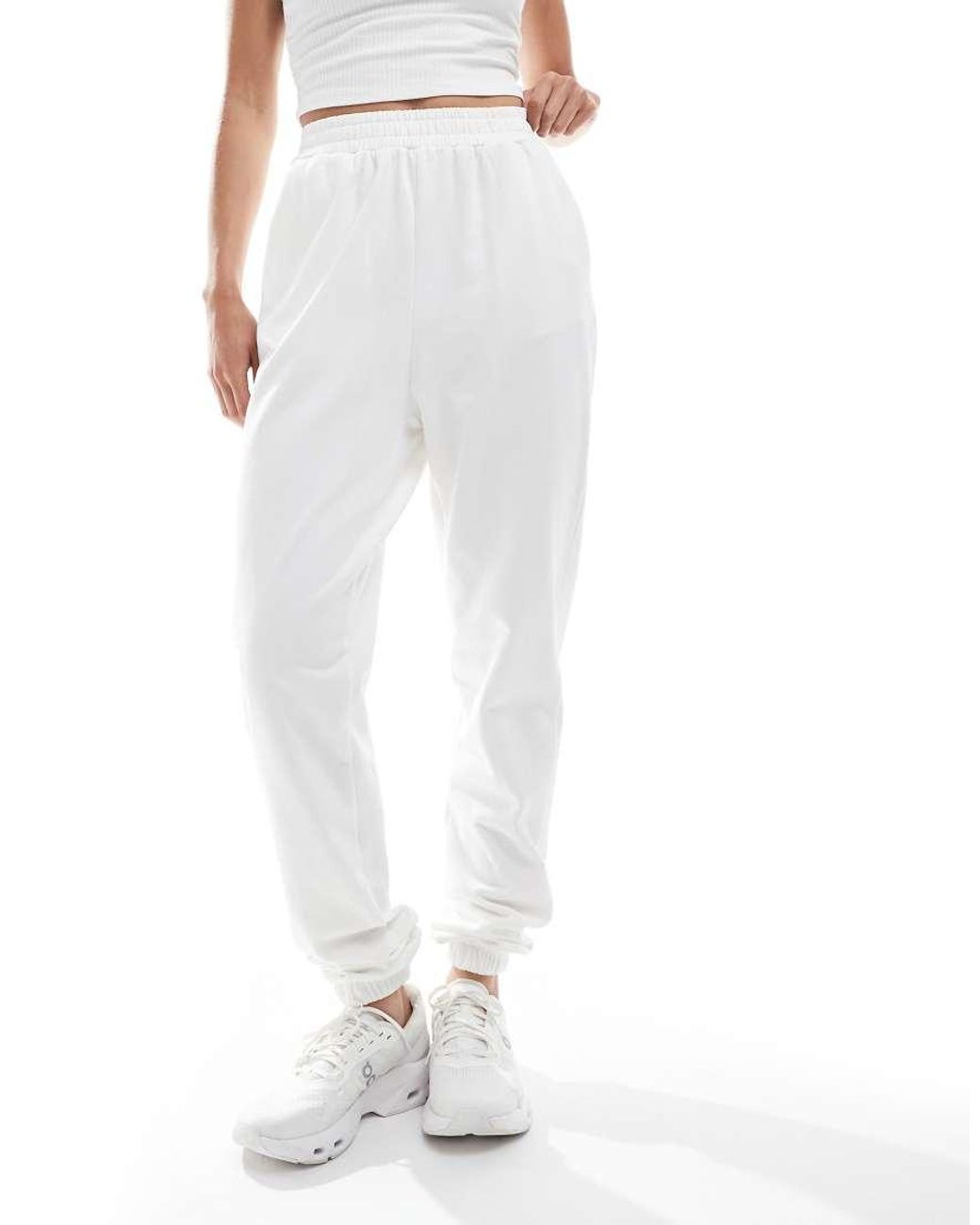 agon® White Classic Joggers