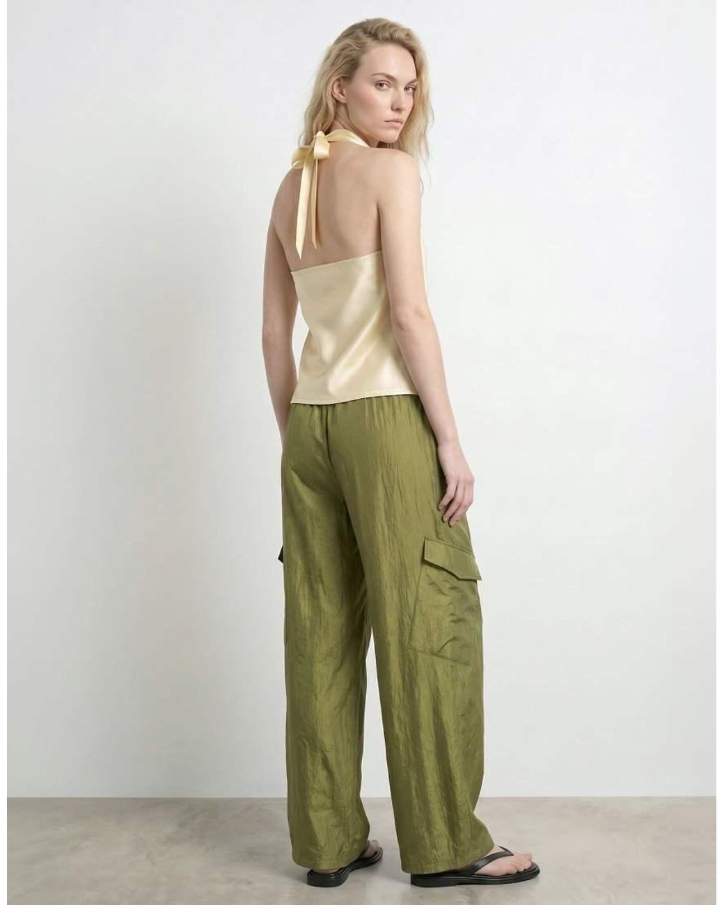 HYPEDROP Green Cargo Trousers