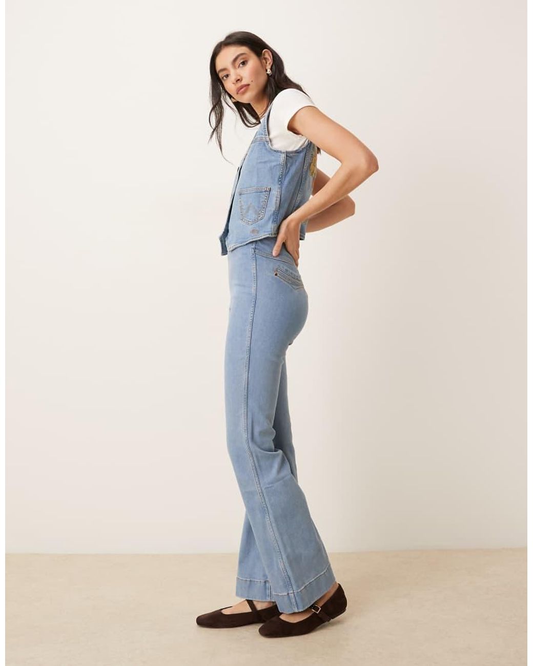 Wrangler Blue X Lainey Wilson Stretch Flare Co-ord Jeans