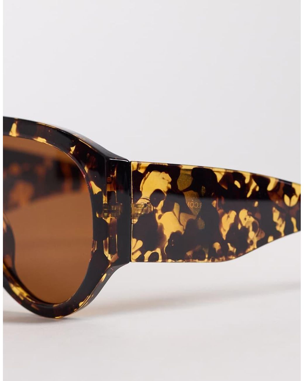 ASOS Brown Oversized Sunglasses for men