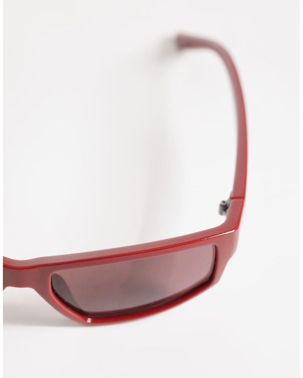 ASOS Pink Wrap Sunglasses for men