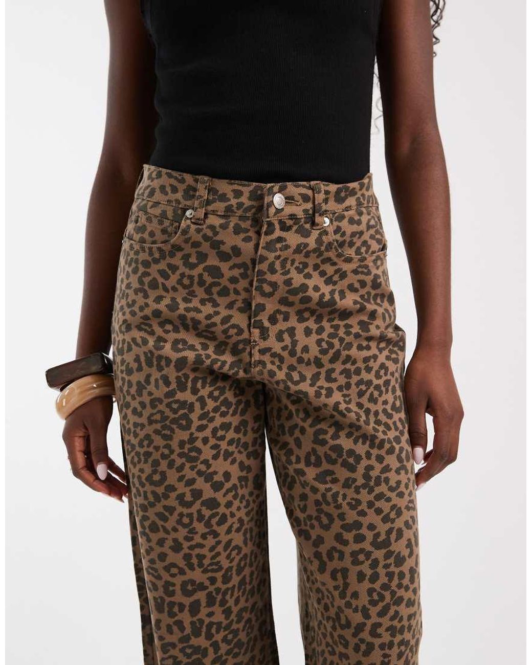 ONLY Black Madison Wide Leg Jeans
