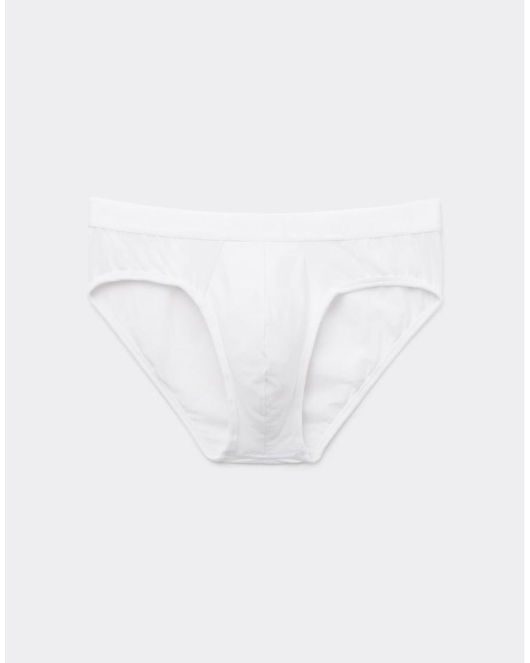 Intimissimi Blue Microfibre Briefs With Logo for men