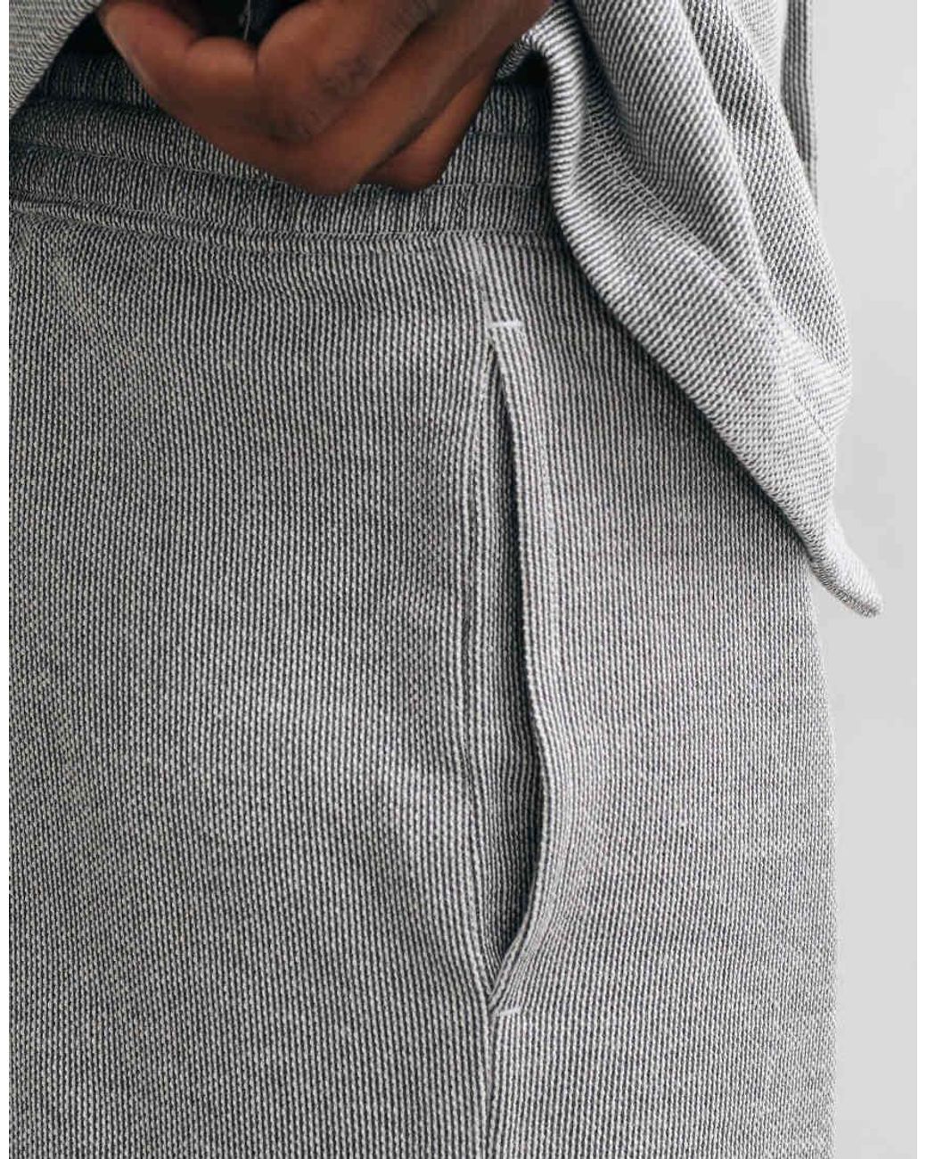 Gap White Towelling Tie Waist Shorts Co-Ord for men