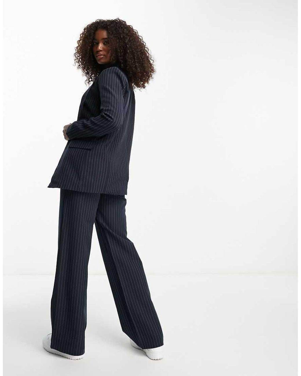 Pieces Elegante Blazer in het Blue