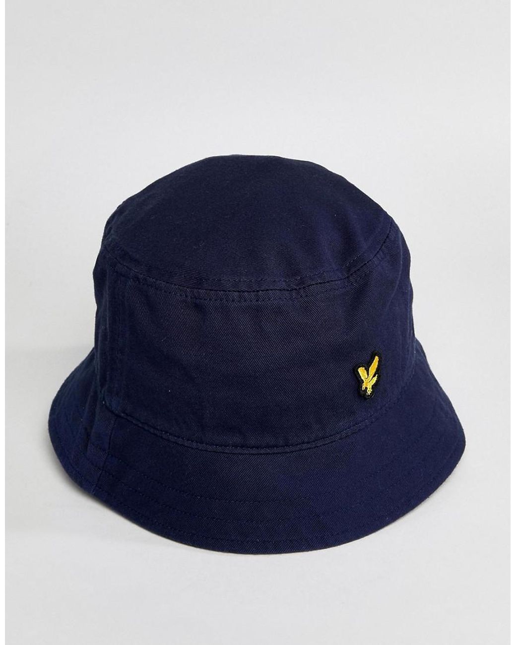 Lyle \u0026 Scott Ripstop Bucket Hat In Navy 